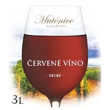 Vinařství Mutěnice Červené víno suché 3l