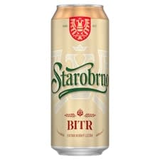 Starobrno Bitr extra hořký ležák 0,5l