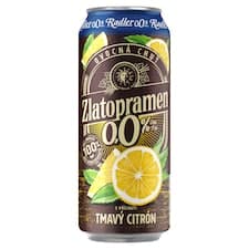 Zlatopramen Radler s příchutí tmavý citrón 0,5l