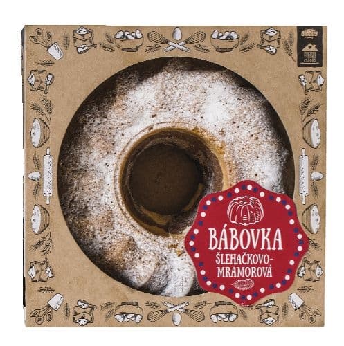 Bábovka šlehačková mramorová balená 740g
