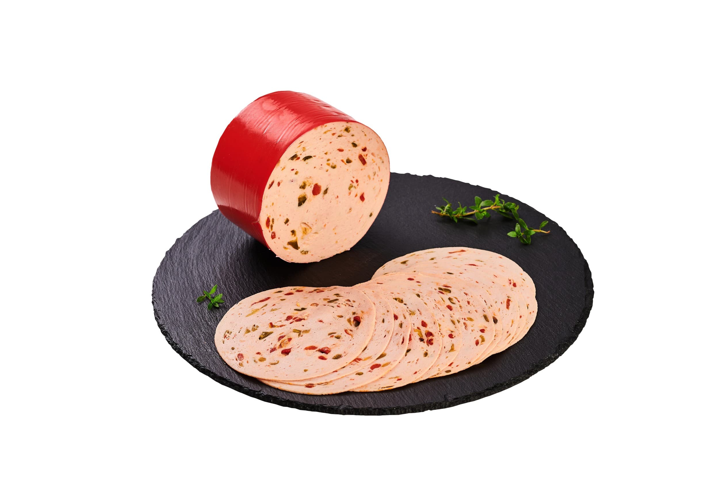Vakuovaný Paprikový lyonský salám krájený