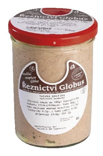 Selská játrová paštika ve skle 320 g