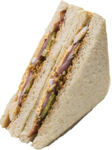 Sendvič Schwarzwaldská šunka, vejce 185g