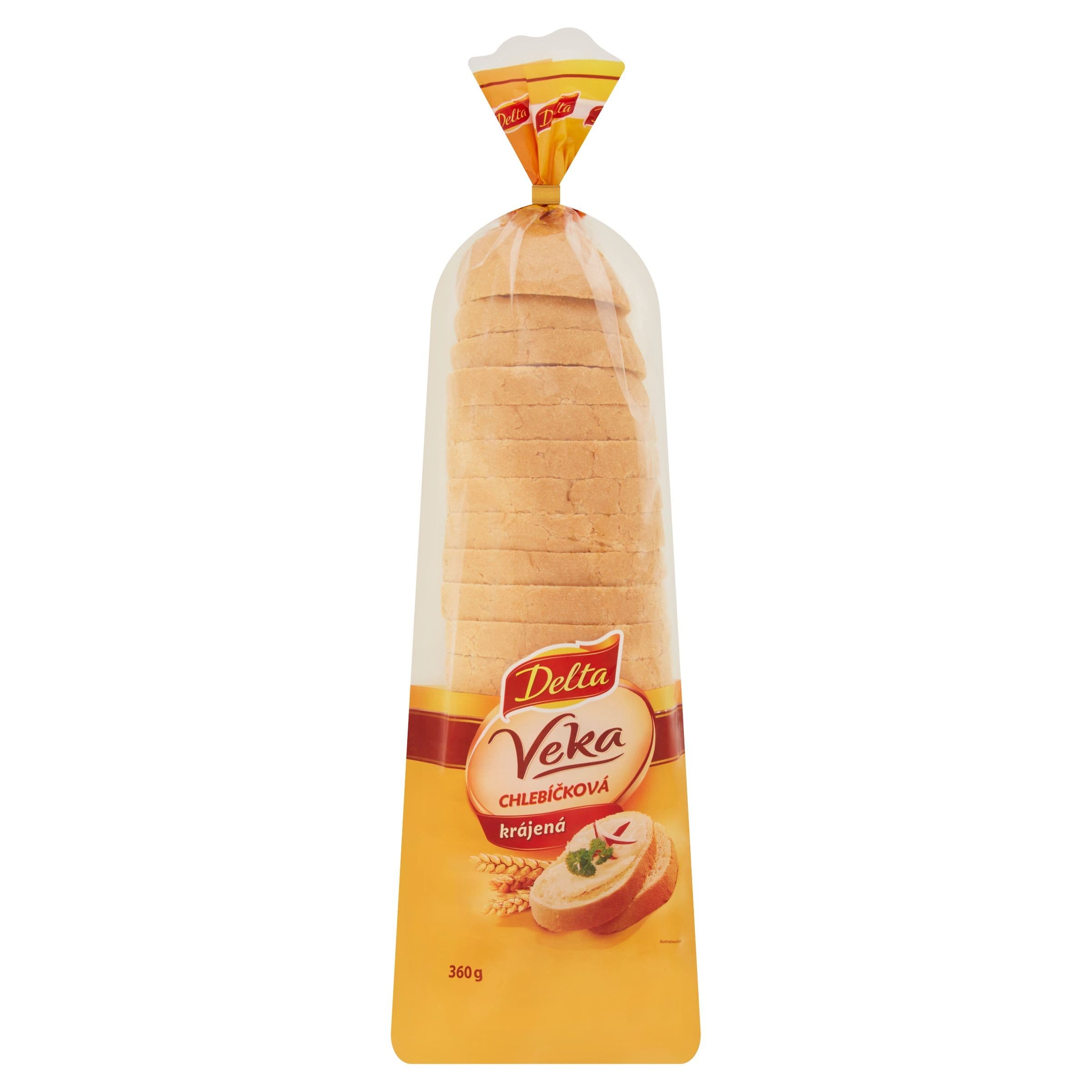 Delta Veka chlebíčková krájená 360 g