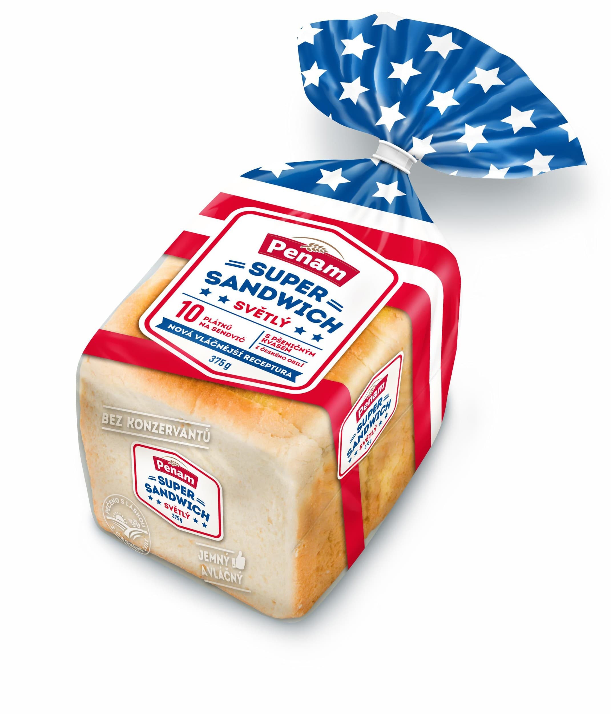 Penam Super Sandwich světlý 375 g
