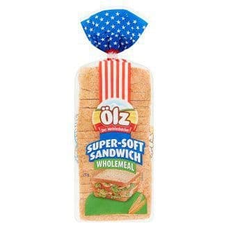 Ölz Wholemeal Soft Sandwich Toastový chléb celozrnný 750 g