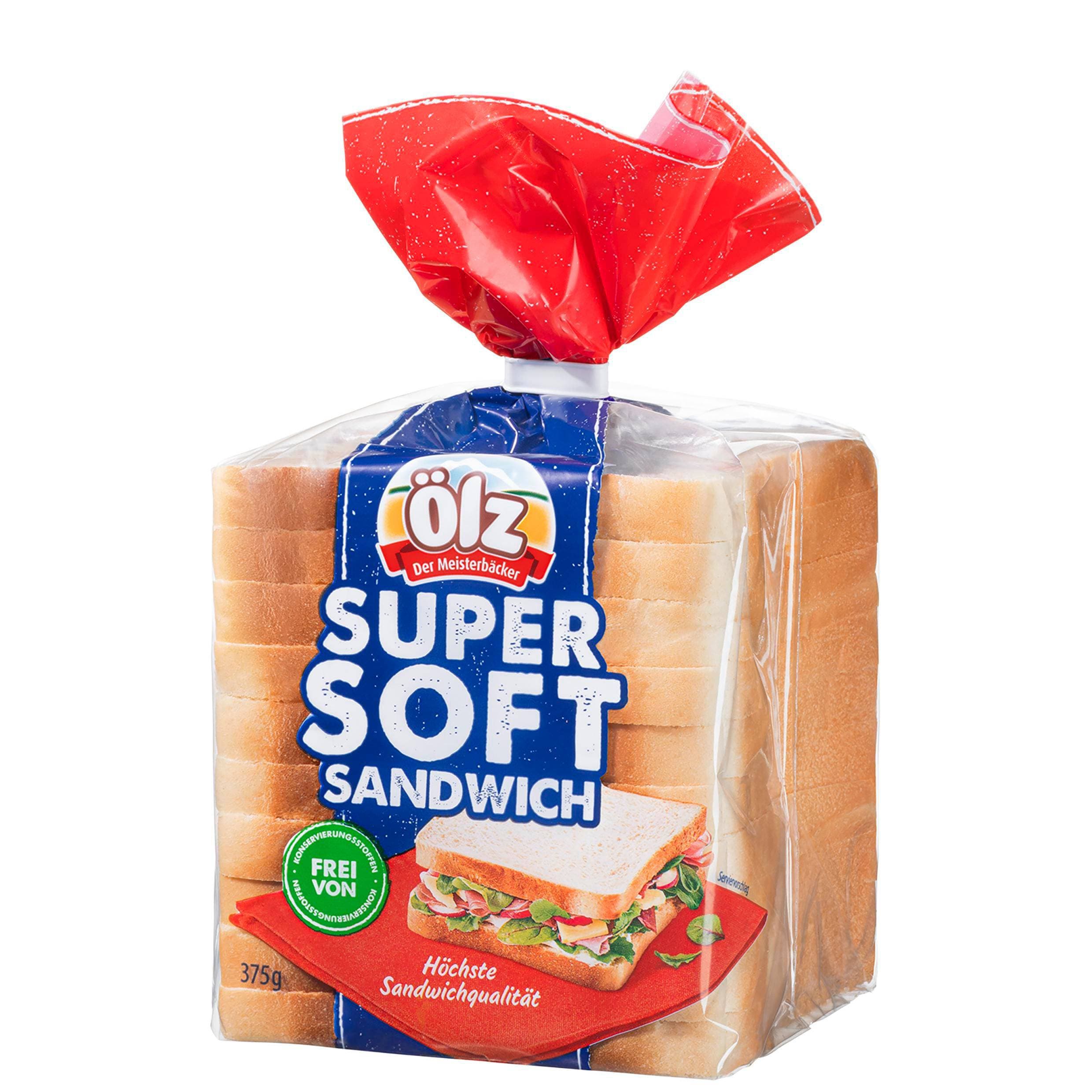 Ölz Super soft	 sandwich 375 g