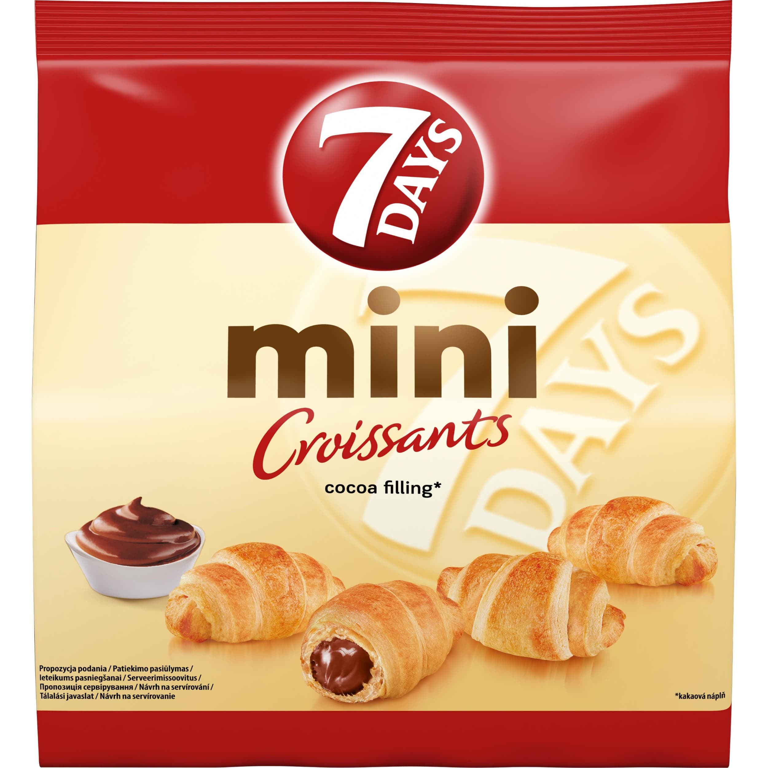 7Days Croissant mini kakao 185g