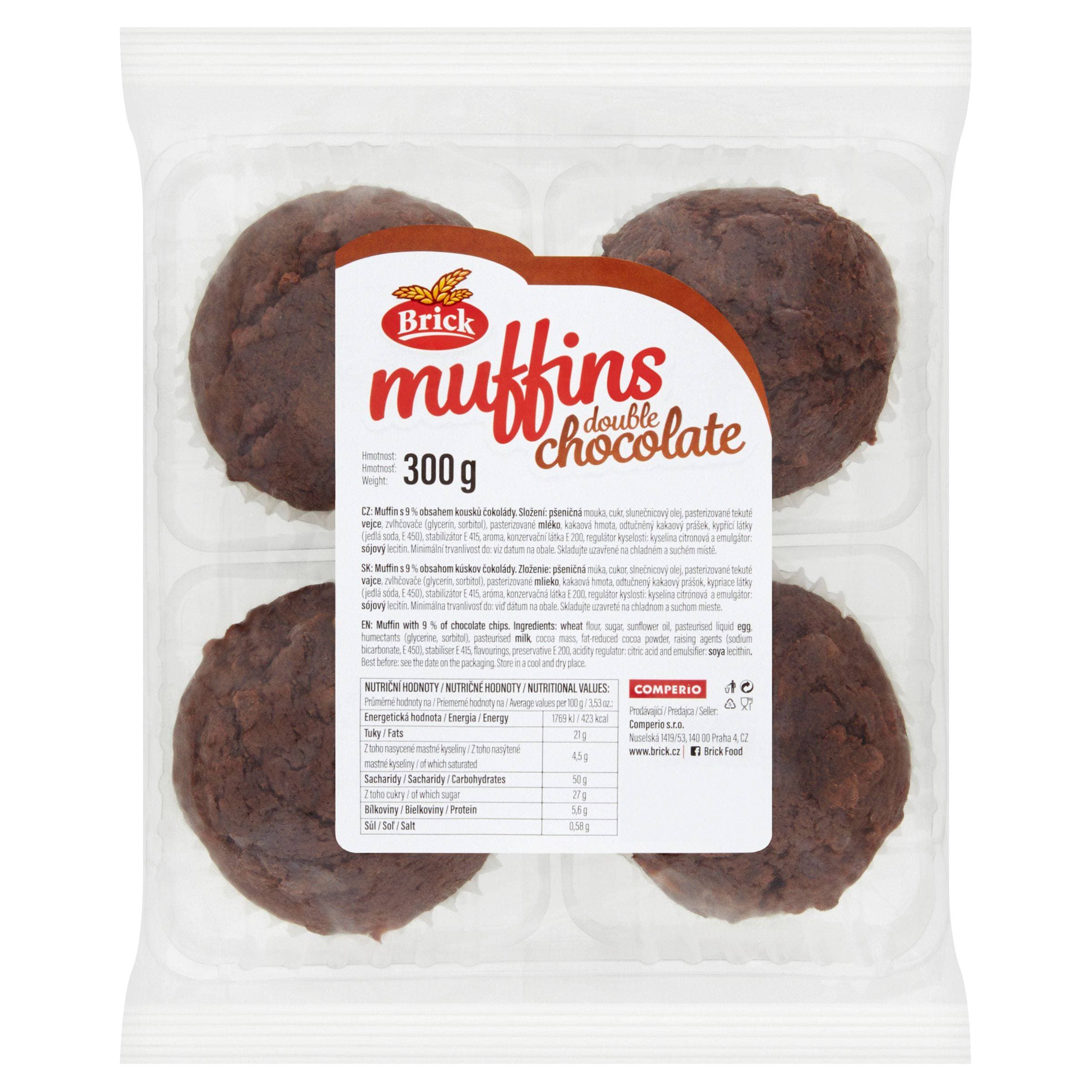 Brick Muffiny čokoládové 300 g