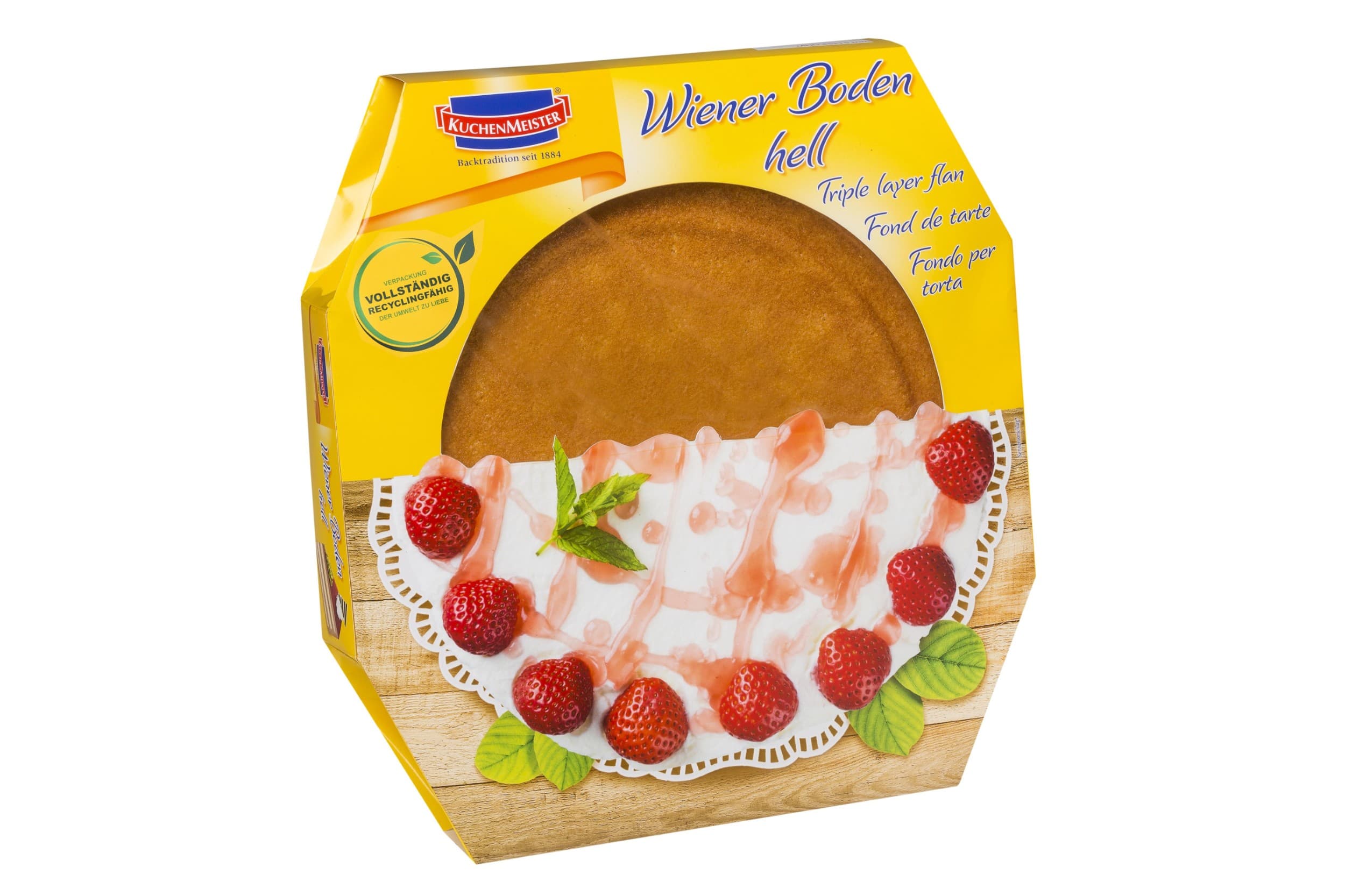 Kuchenmeister Dortový korpus světlý jemné pečivo z třených hmot 400 g