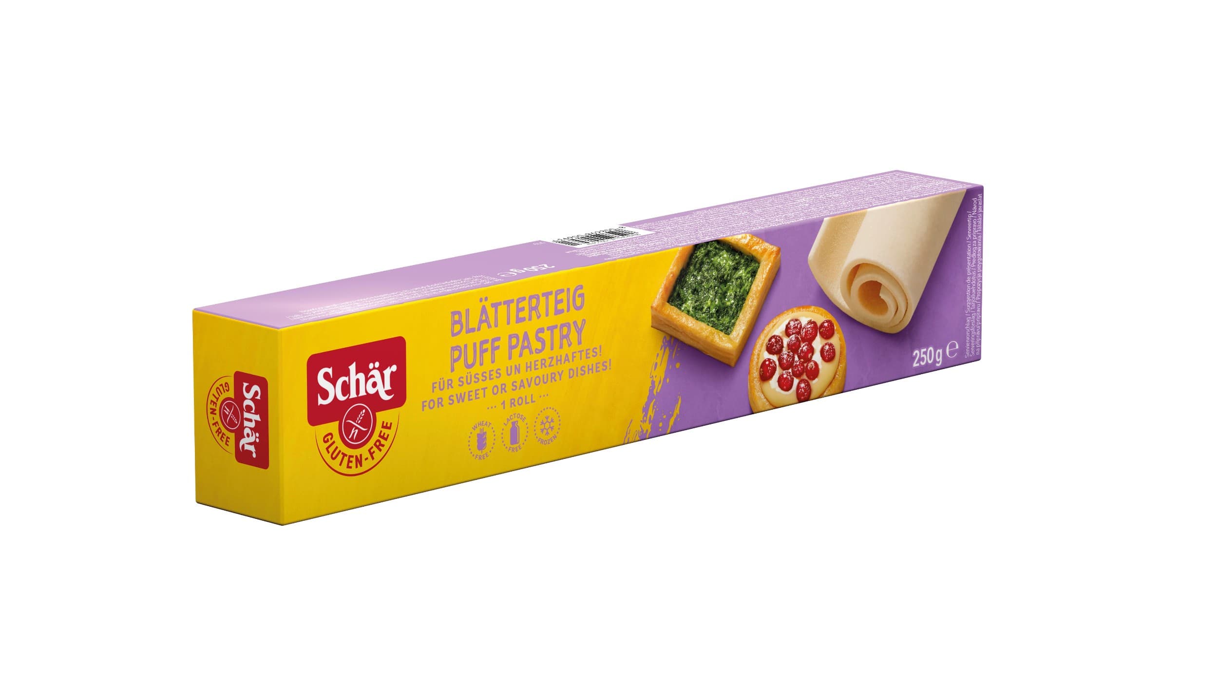 Dr. Schar Listové těsto mražené 250g