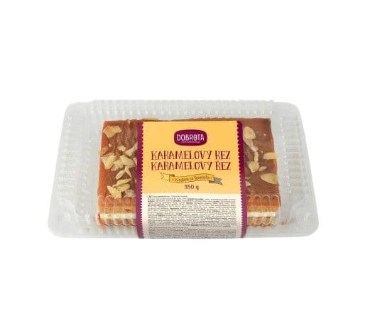 Dobrota Karamelový řez 350g
