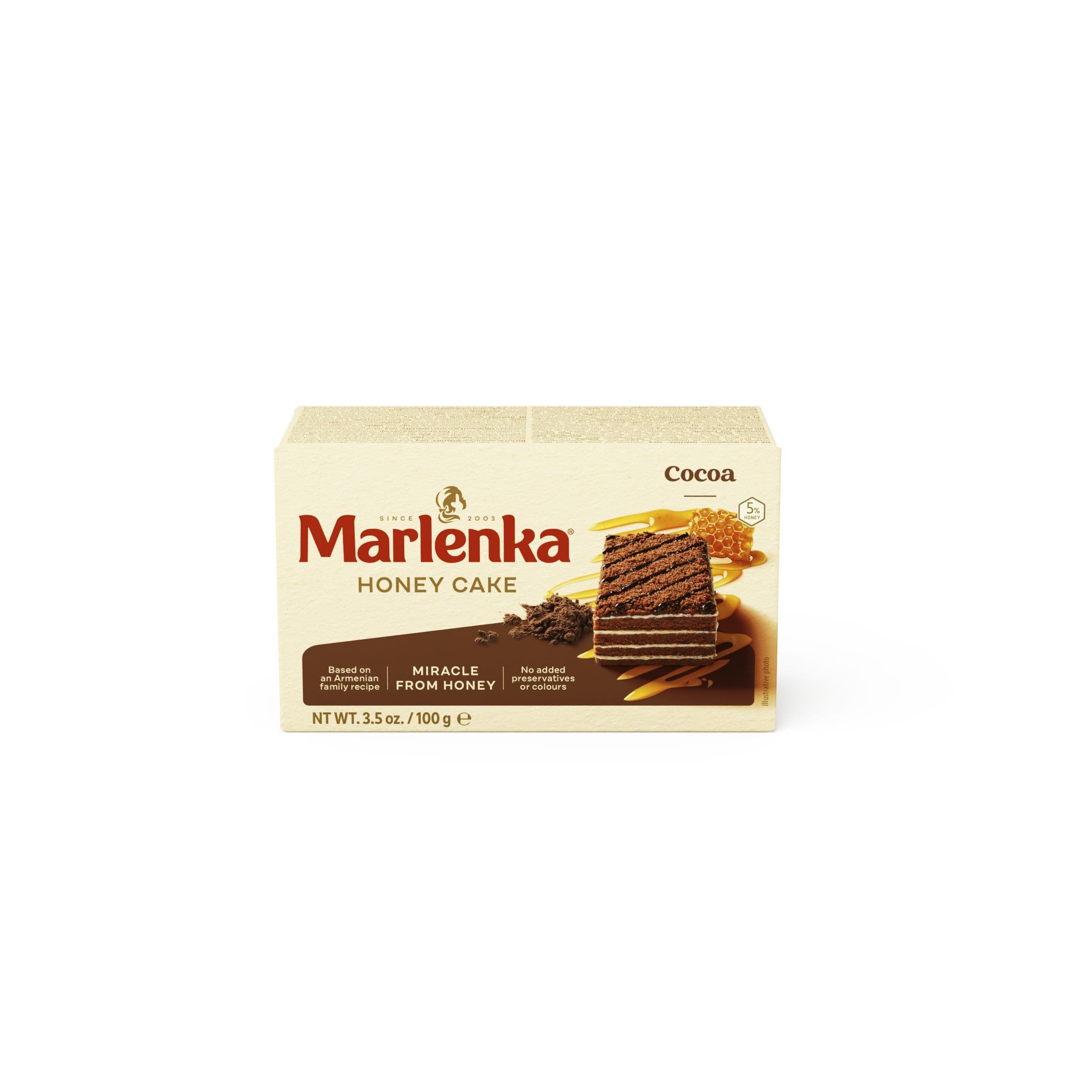Marlenka Kakaový dortík s vlašskými ořechy 100 g