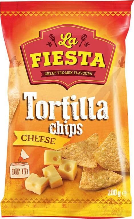 La Fiesta Tortilla Chips sýrové 200 g