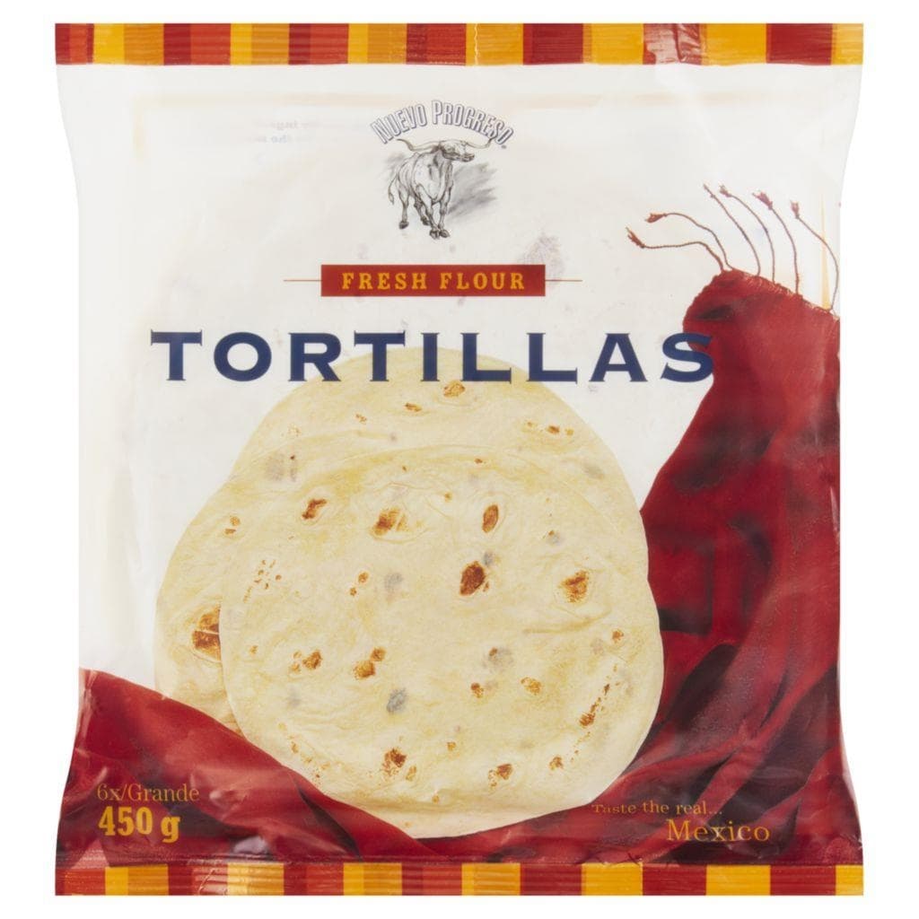 Fresh Flour Tortilla Pšeničná 6 kusů 450 g