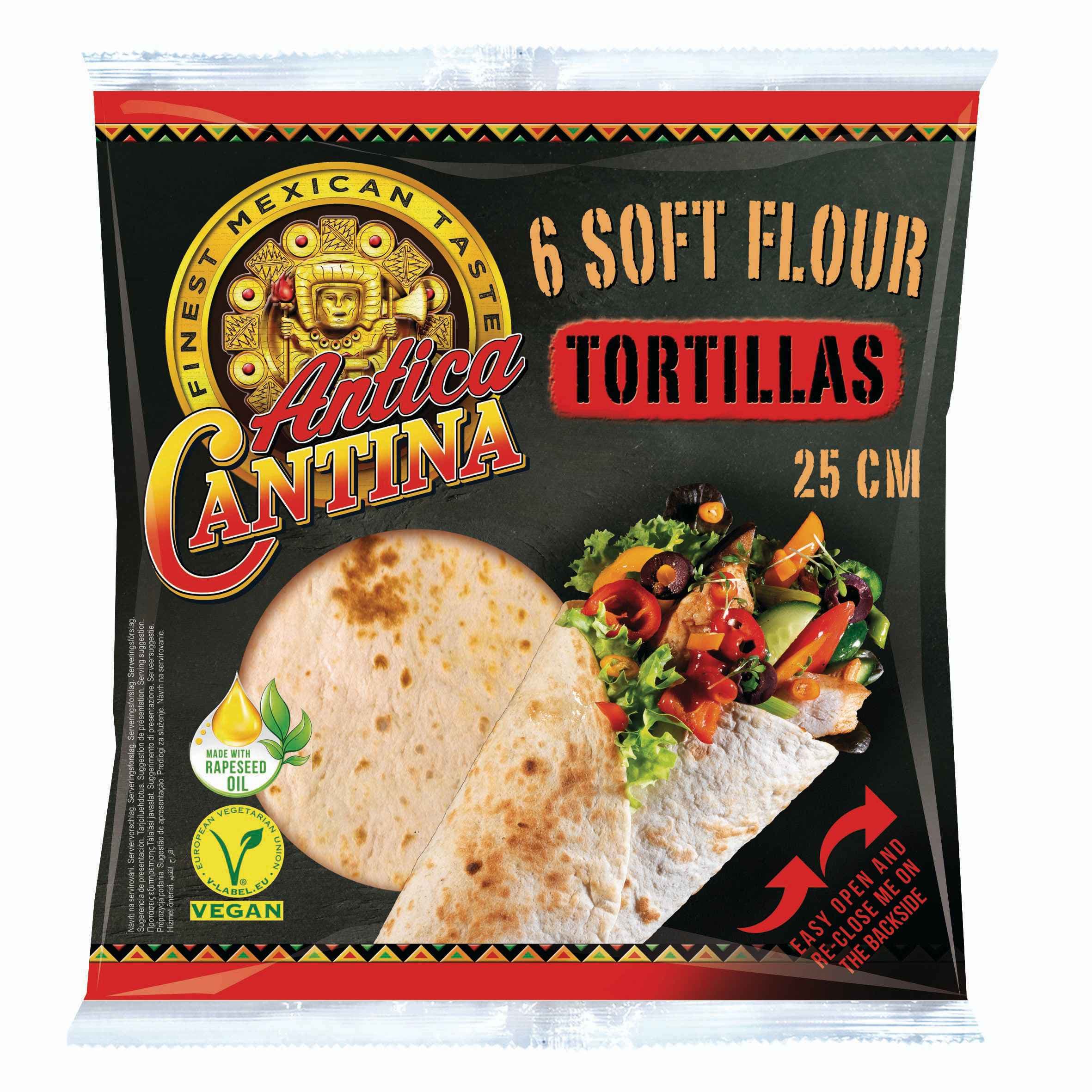 Antica Cantina wrap tortillas 25cm 370g