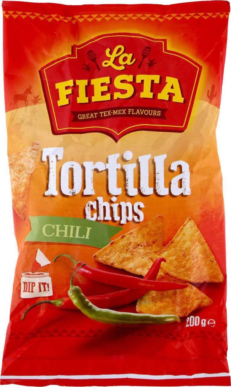 La Fiesta Tortilla Chips chilli 200 g
