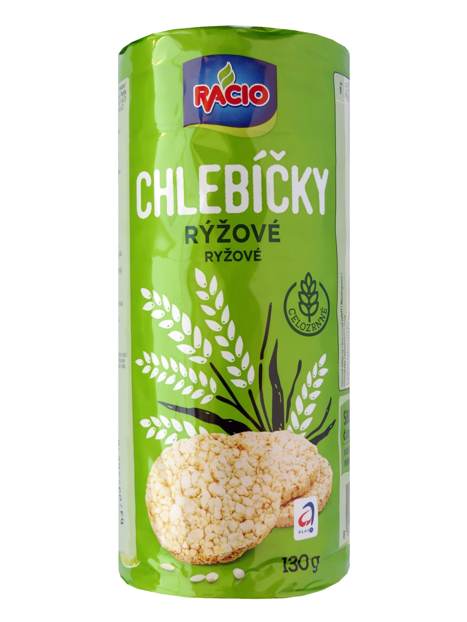 Racio Chlebíčky rýžové 130 g