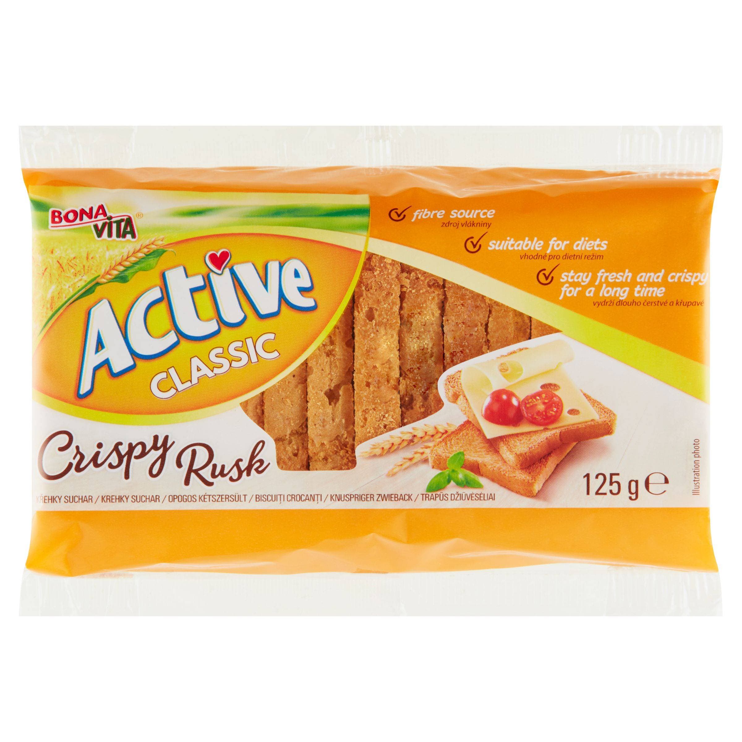 Bona Vita Active Rusk classic 125 g