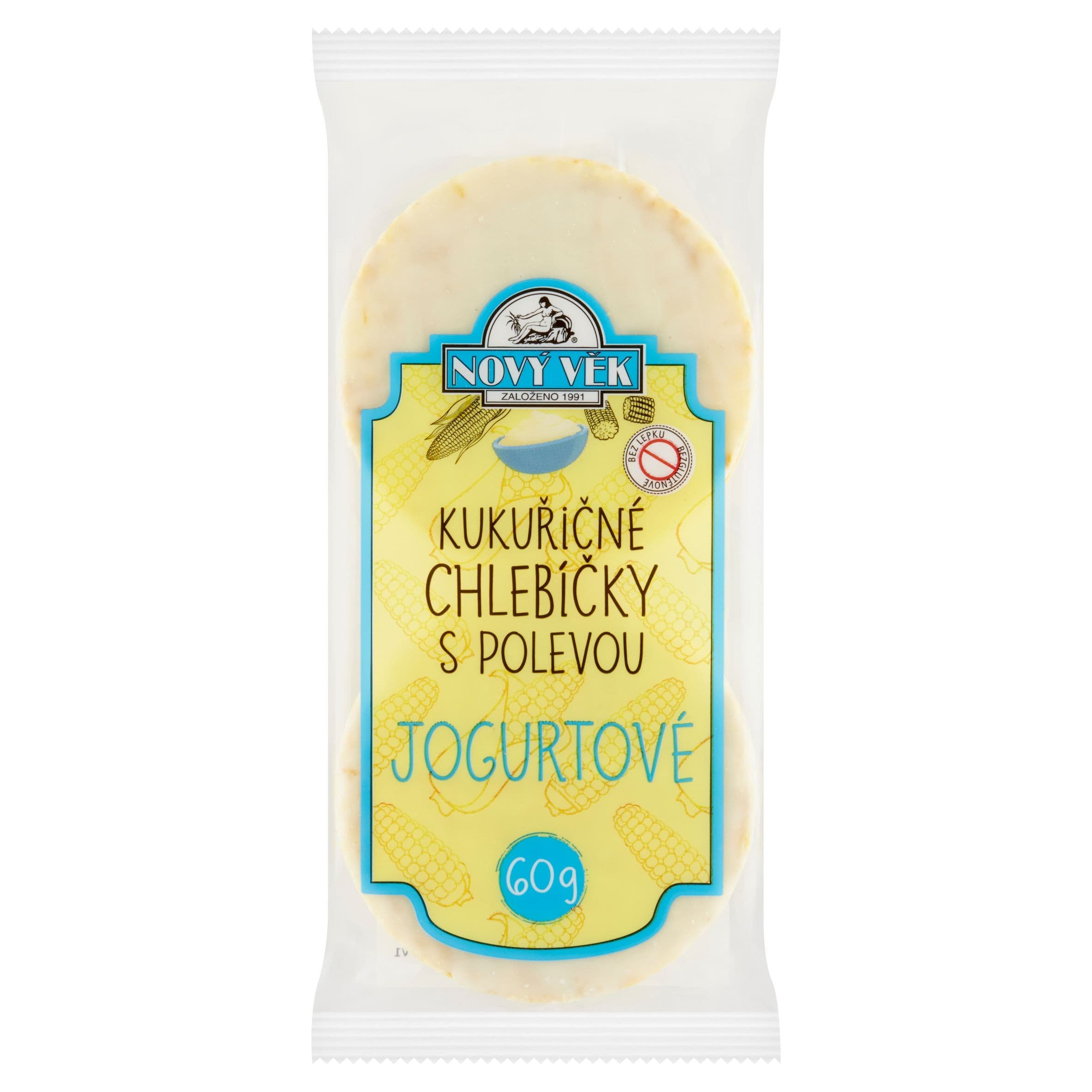 Racio Nový Věk chlebíčky rýžové jogurtové 60 g
