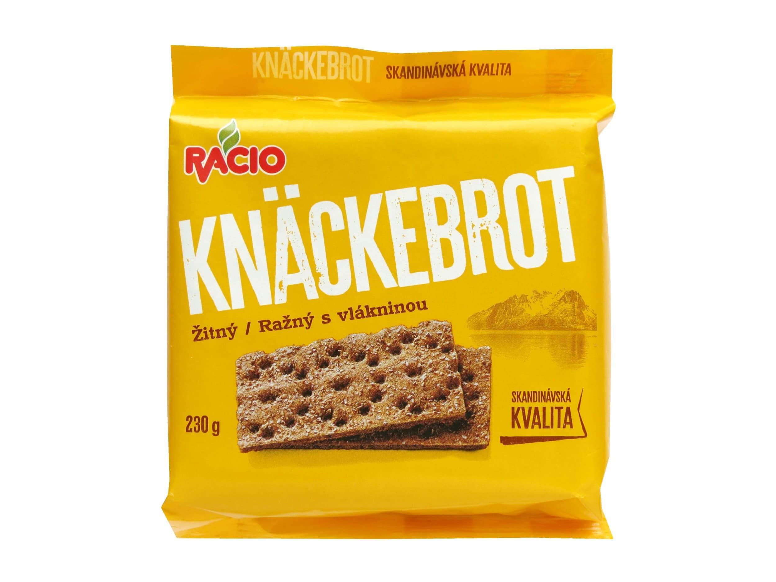 Racio knäckebrot žitný s vlákninou 230 g