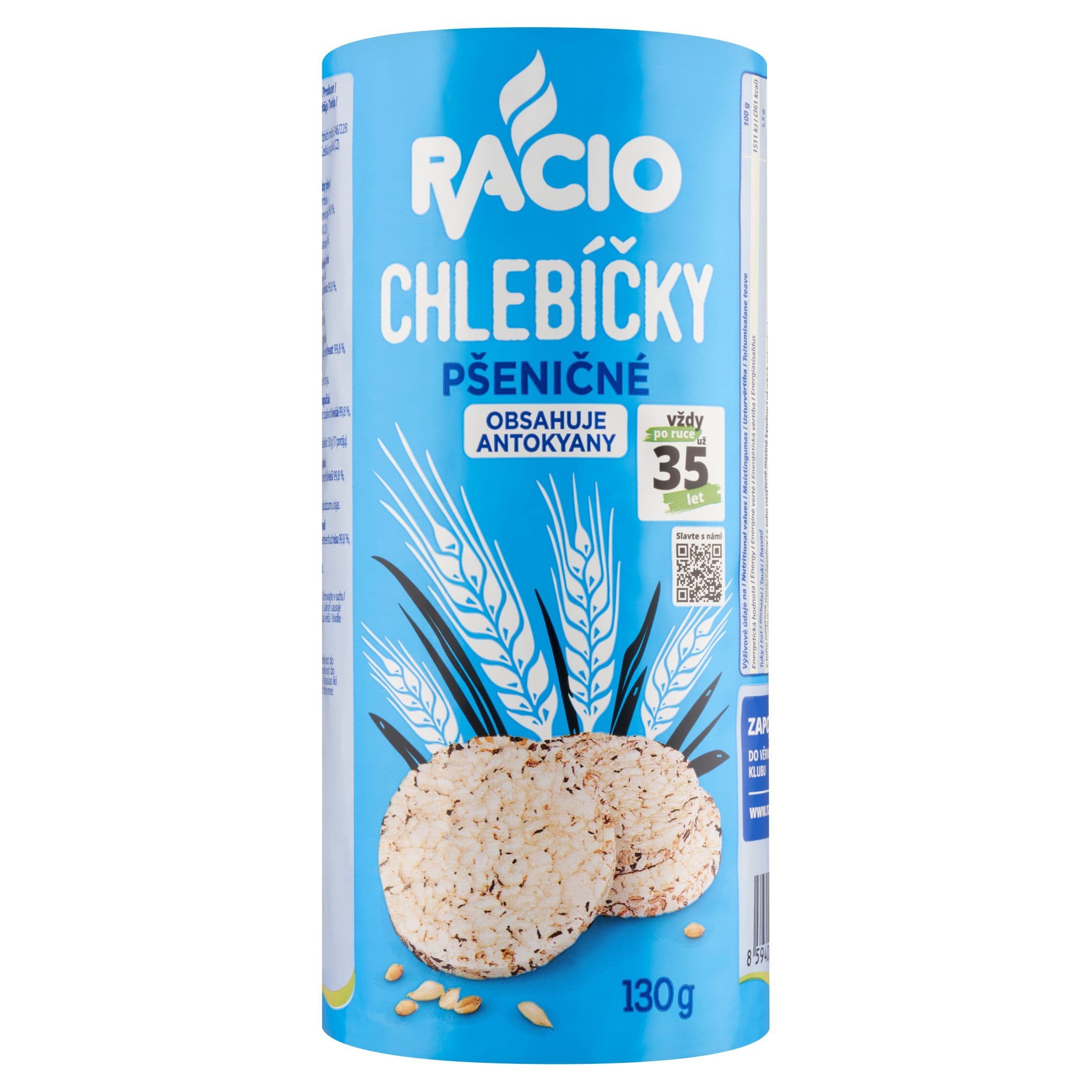 Racio Chlebíčky pšeničné 130 g