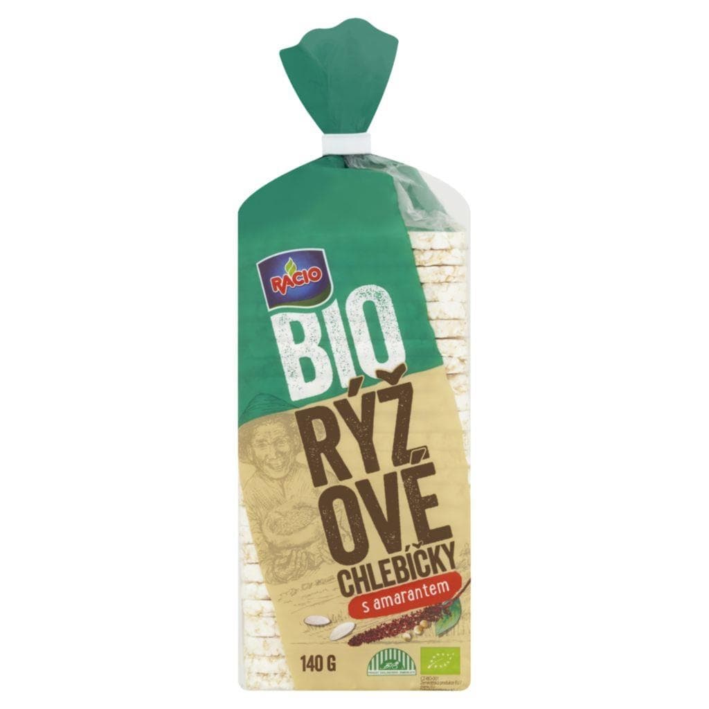 Racio BIO rýžové chlebíčky s amarantem 140 g