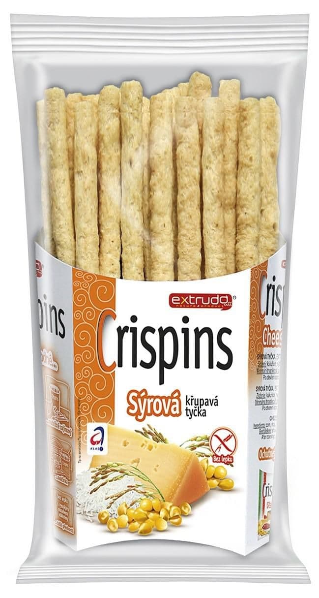 Extrudo Crispins tyčka sýrová 60 g