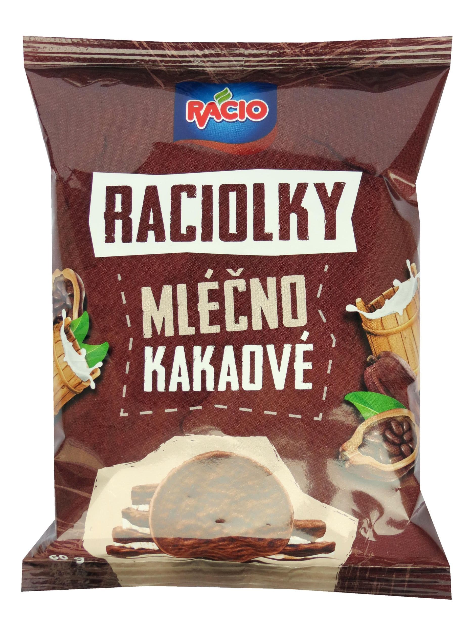 Racio Raciolky mléčno-kakaové 60 g