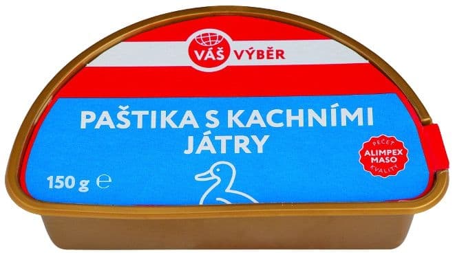 Váš výběr Paštika s kachními játry 150g