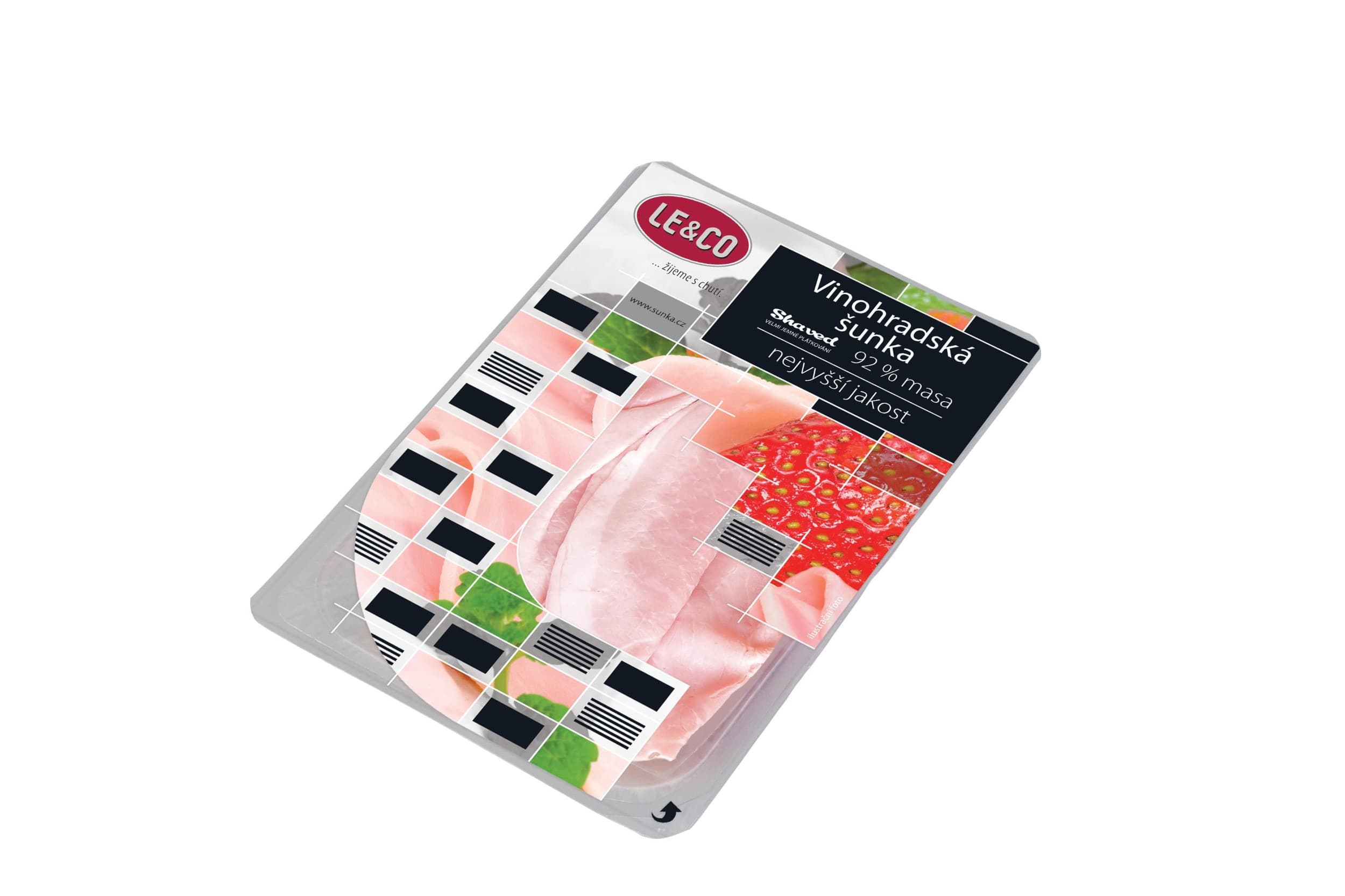 Le & Co Vinohradská šunka nejvyšší jakosti shaved 100g