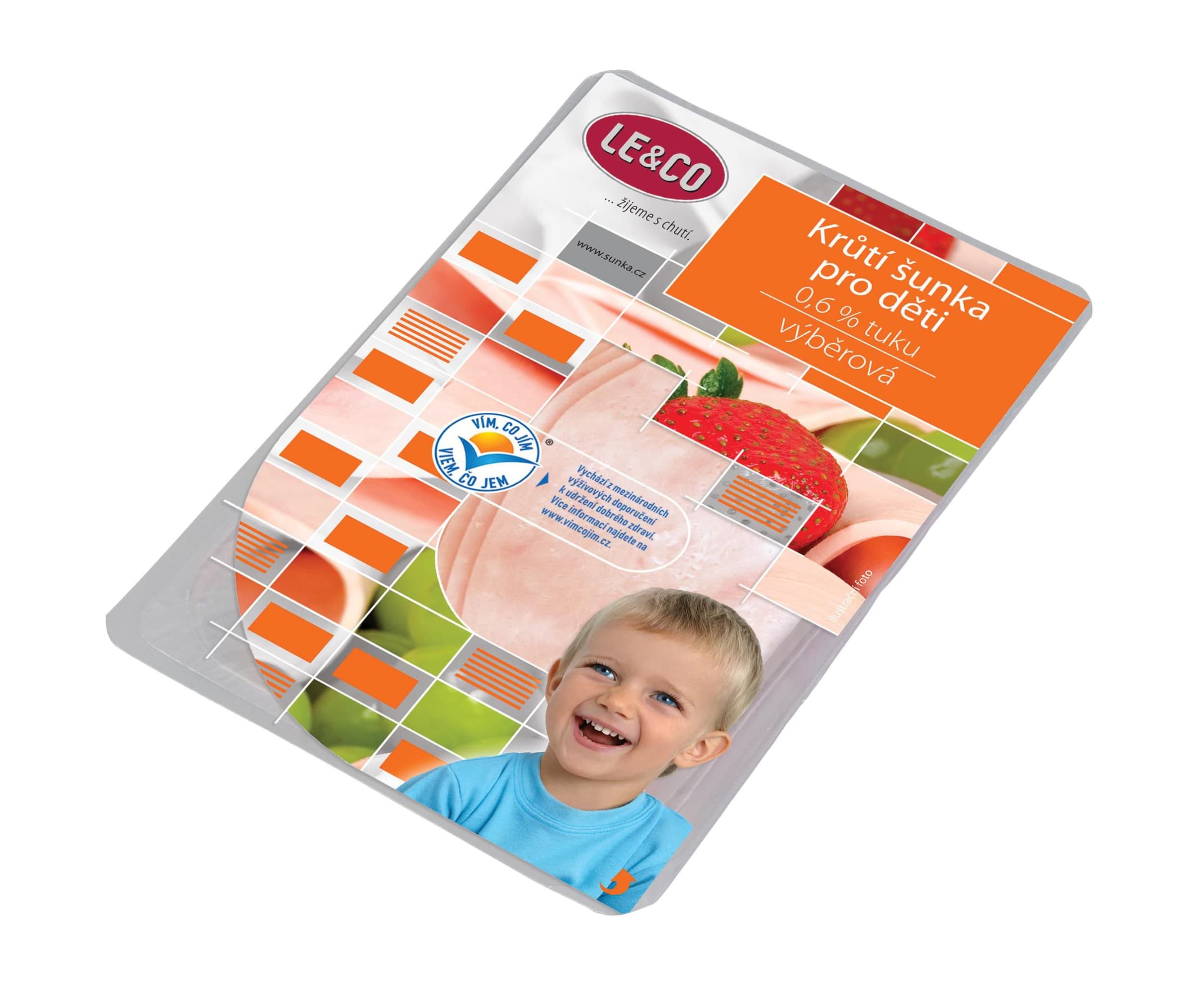 Le & Co Krůtí šunka pro děti krájená 100 g