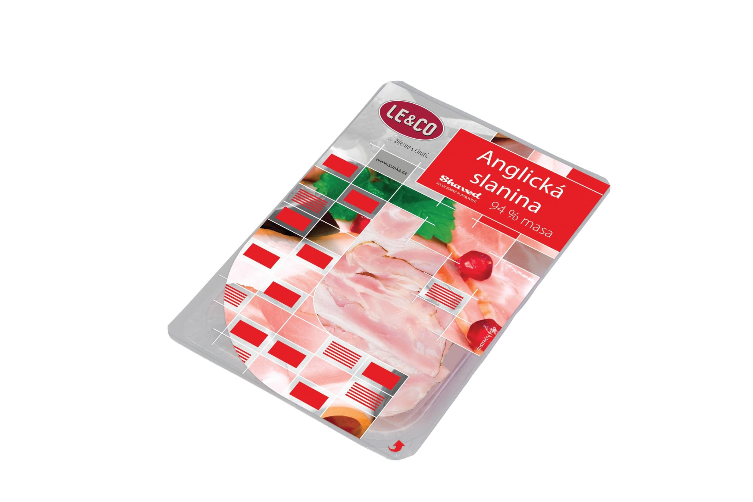Le & Co Anglická slanina shaved 100 g