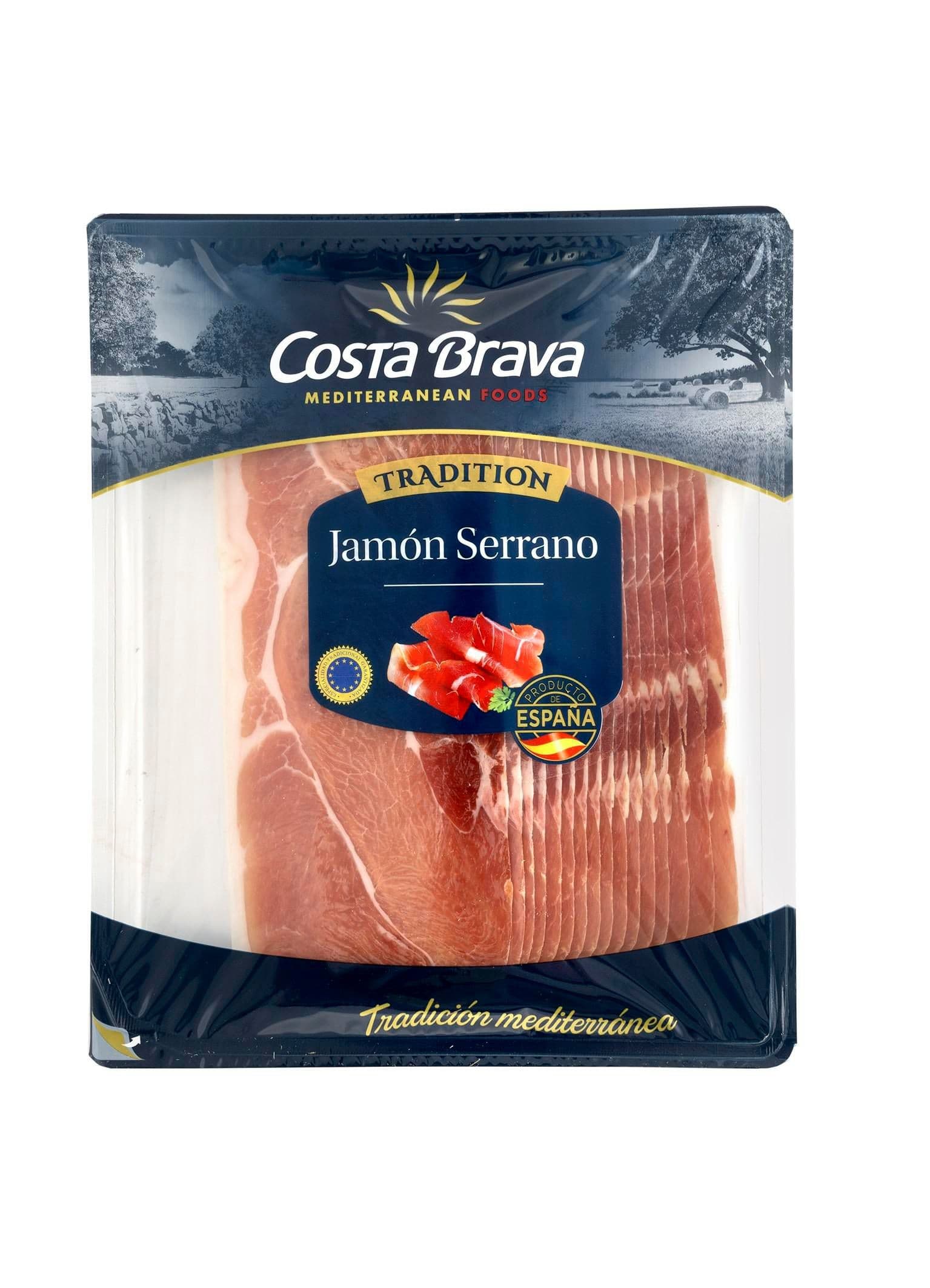 Jamón Serrano krájené 250g