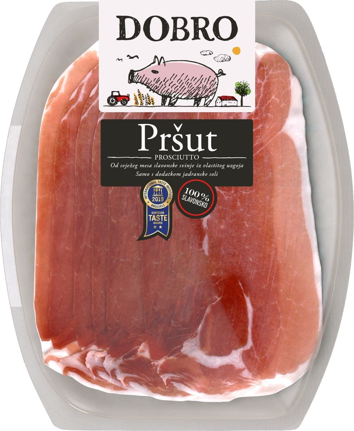 Dobro Chorvatský pršut krájený 90 g