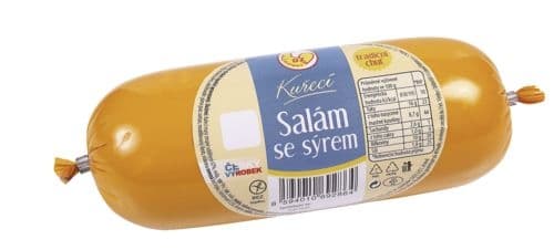 Drůbežářský závod Klatovy Kuřecí salám se sýrem 400 g