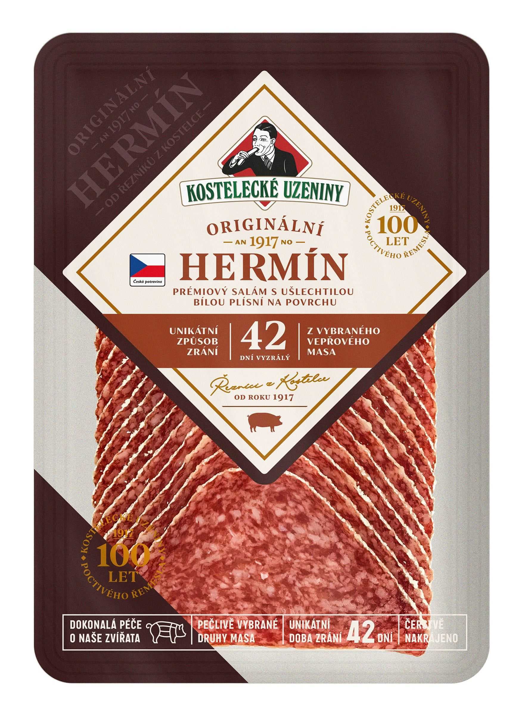 Kostelecké Uzeniny Hermín 100g