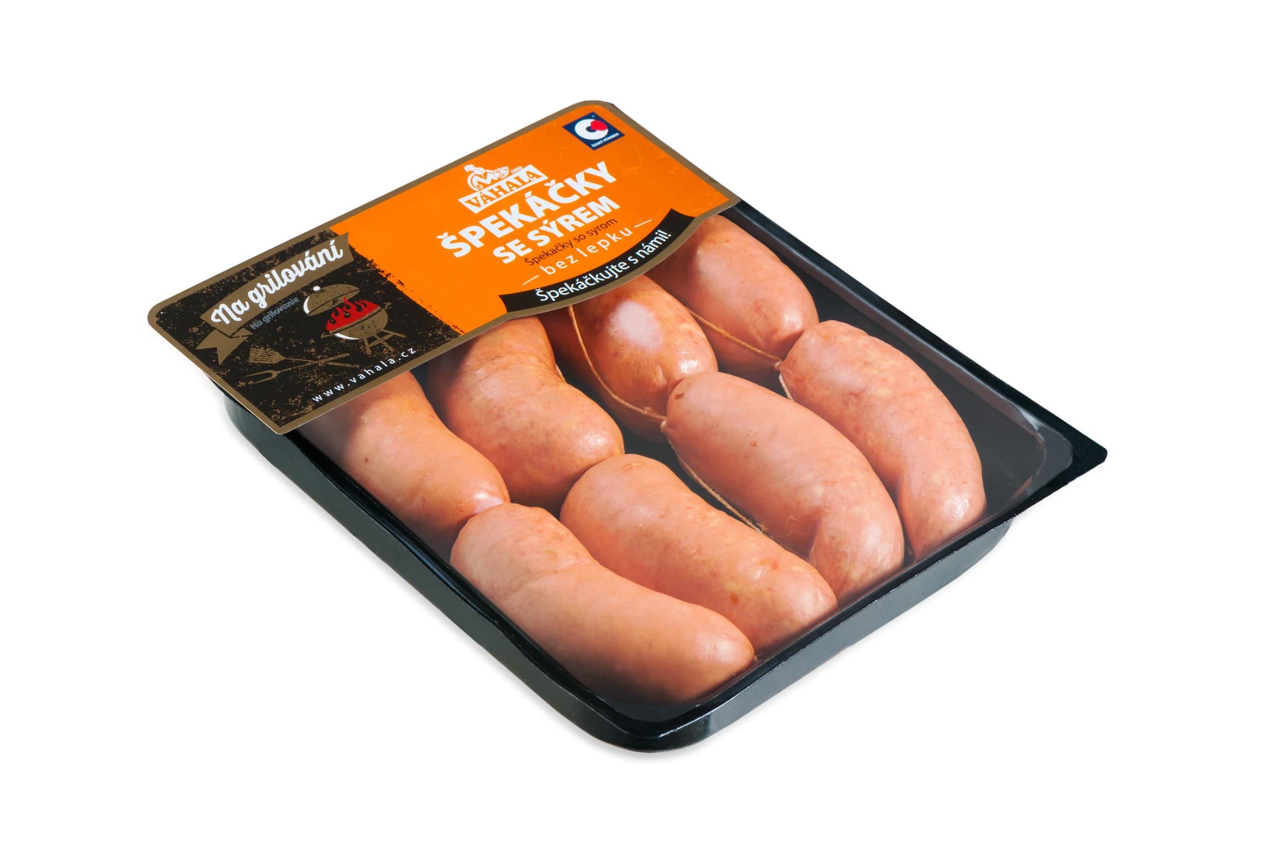Váhala Špekáčky se sýrem 740g