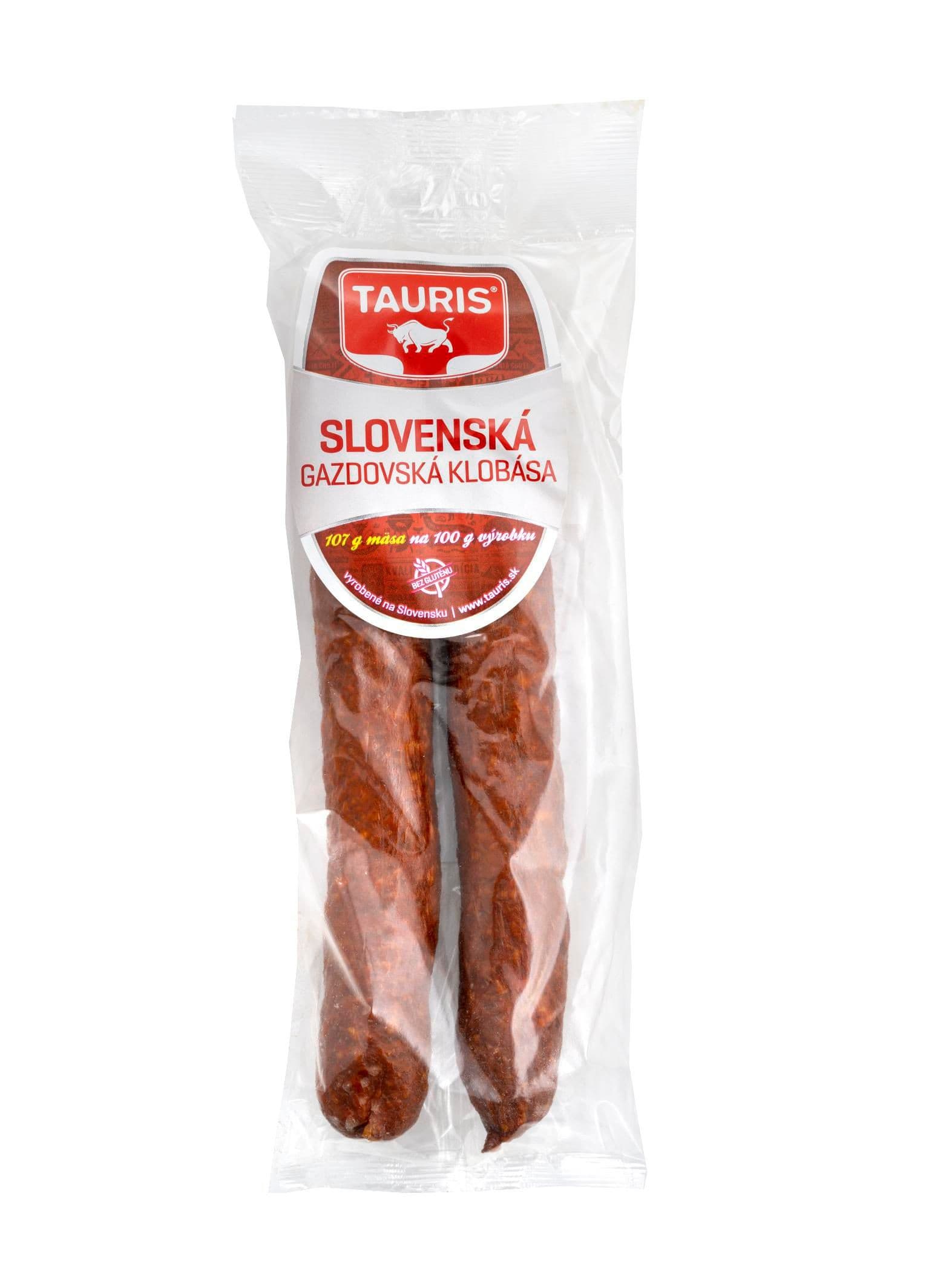 Tauris Gazdovská klobása 210g