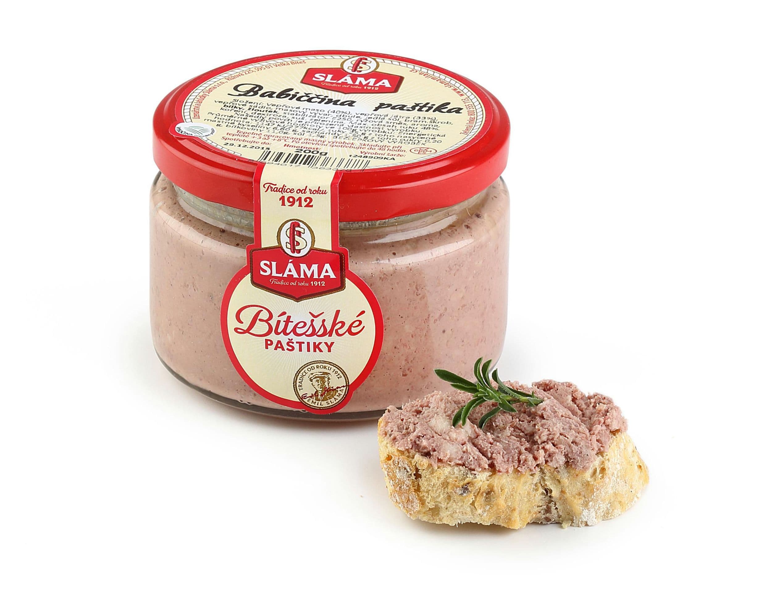 Sláma Babiččina paštika 200 g