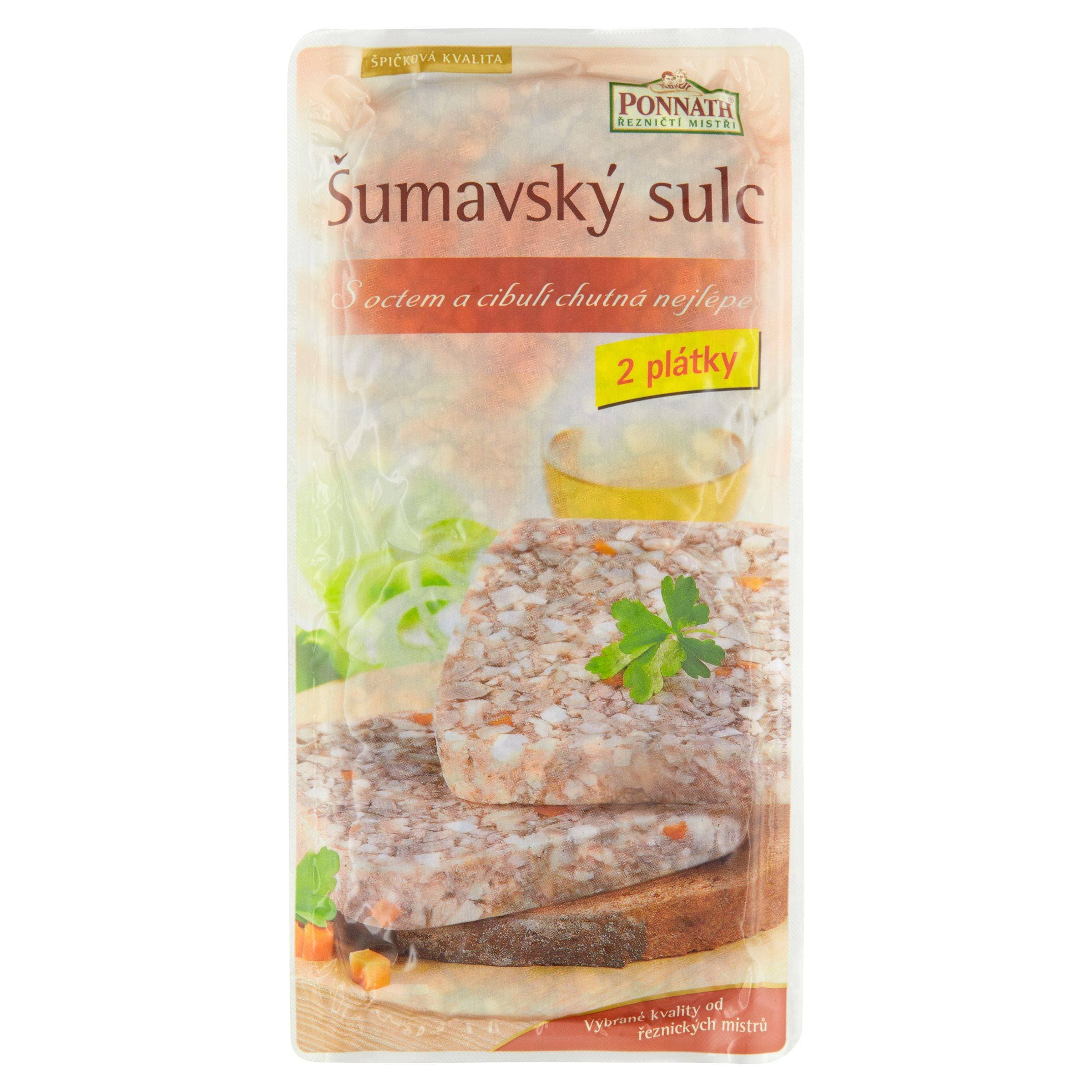 Ponnath Šumavský sulc 2 plátky 390 g