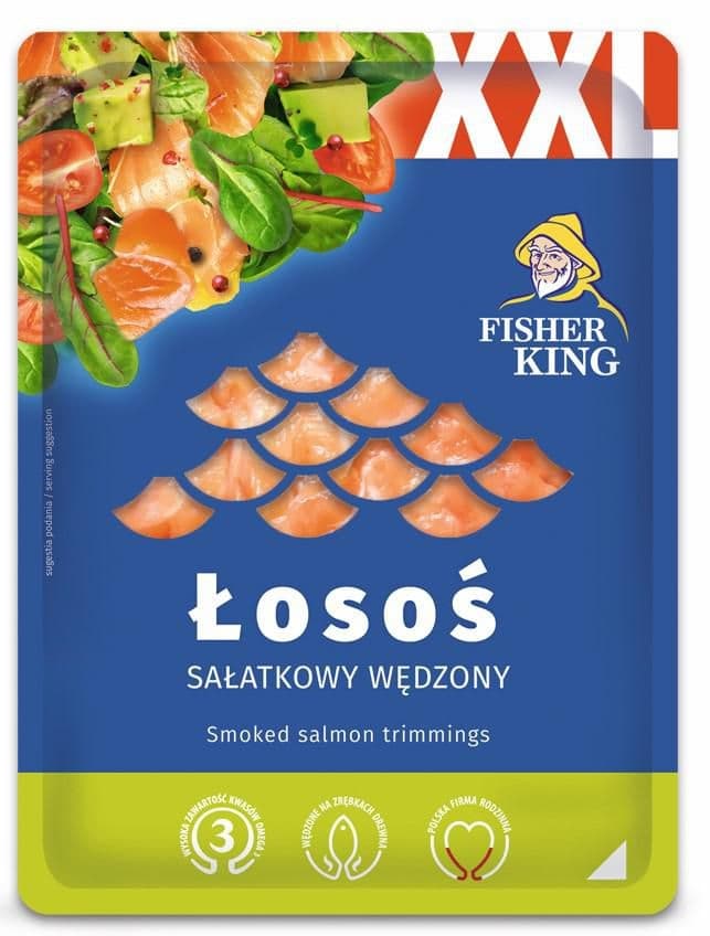 Fisher King Losos uzený salátový 200 g