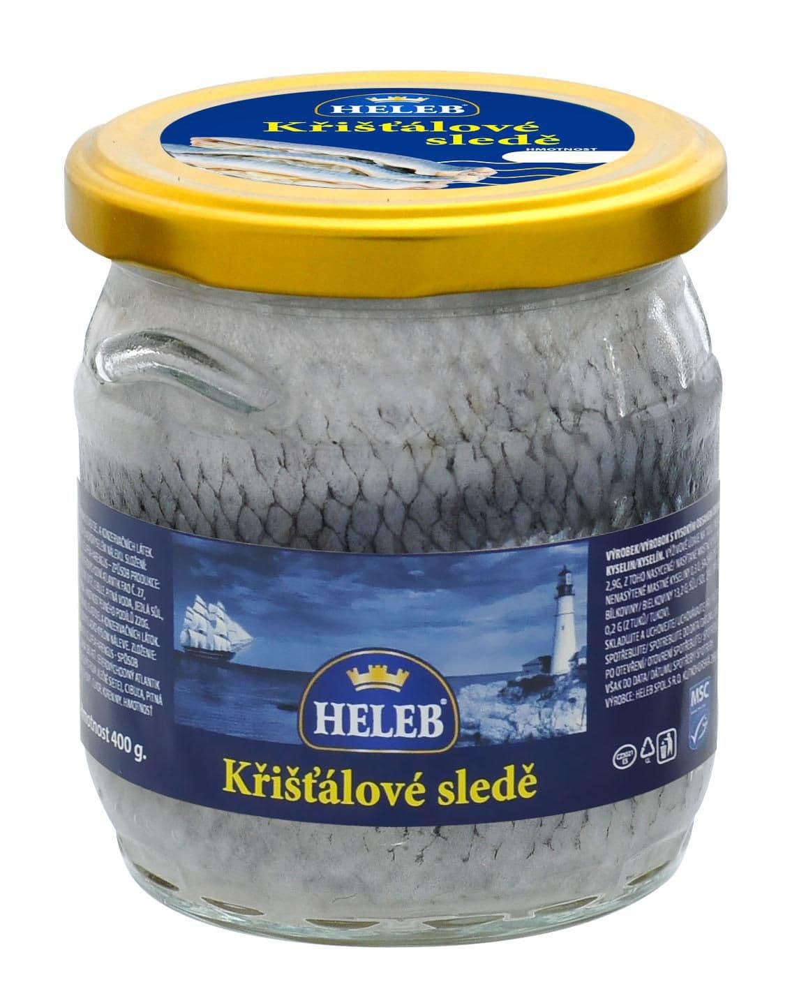 Heleb Křišťálové Sledě 400 g