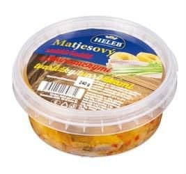 Heleb Matjesový salát s tvarůžky 240g