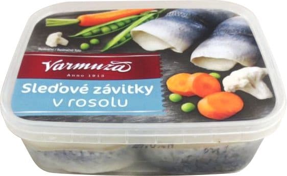 Varmuža Sleďové závitky v rosolu 200 g