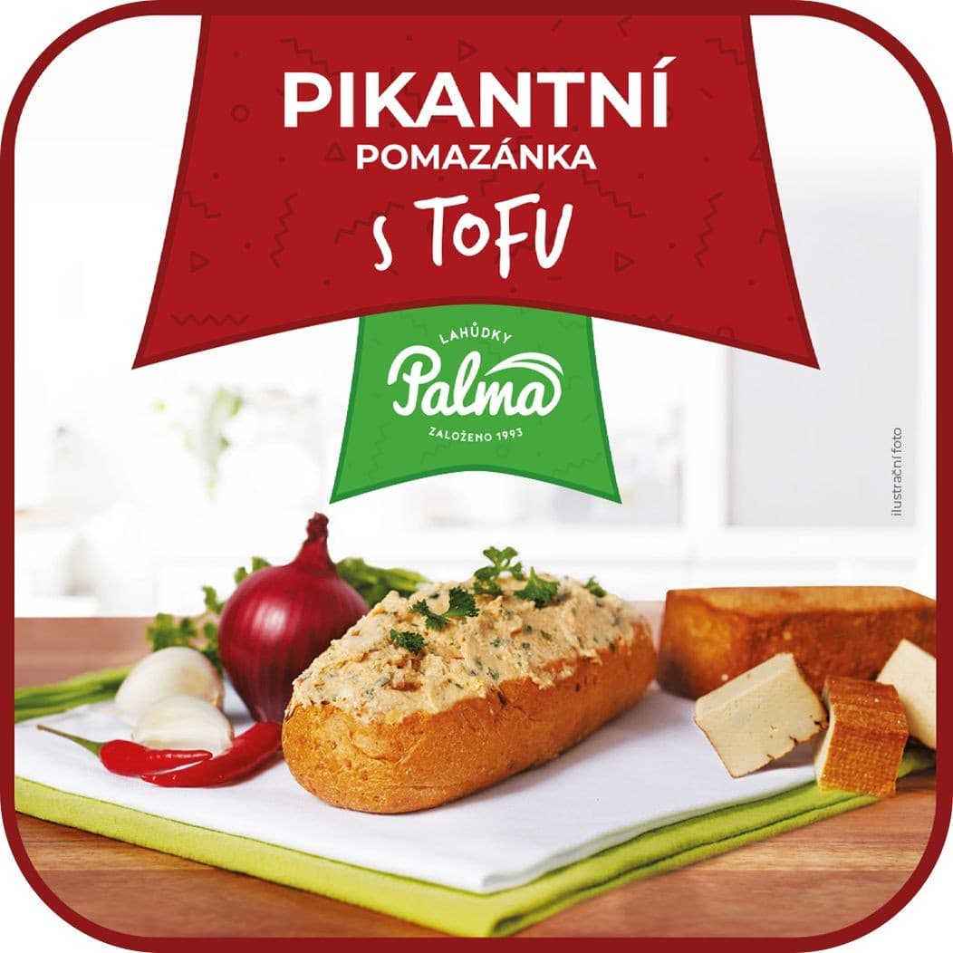 Lahůdky Palma Pikantní pomazánka s tofu 150g