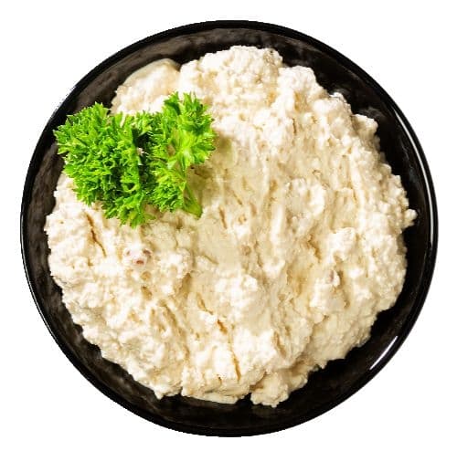 Tofu pomazánka se smaženou cibulkou