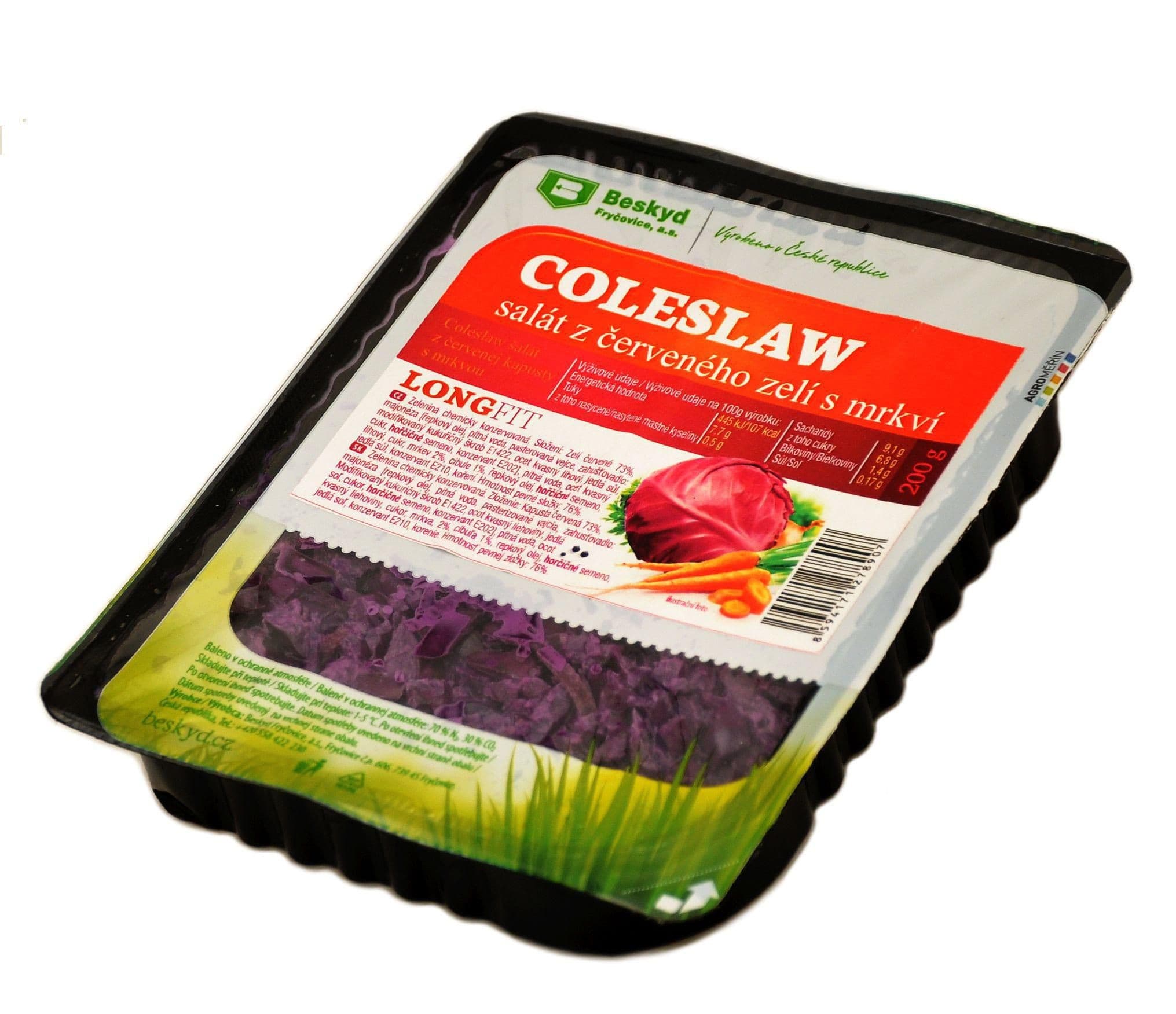 Beskyd Fryčovice Coleslaw červený 200g