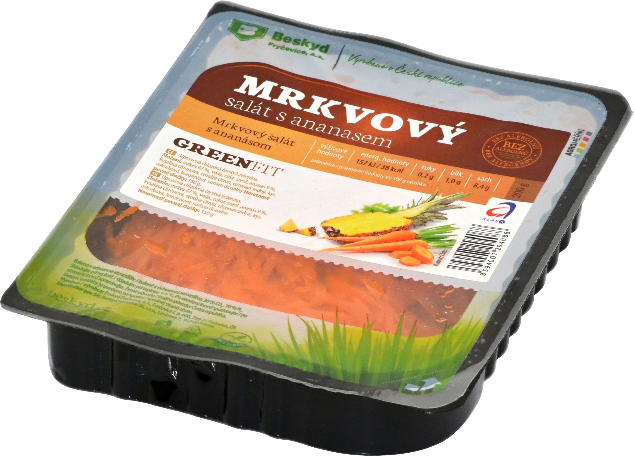 Beskyd Fryčovice Salát mrkev ananas 200 g