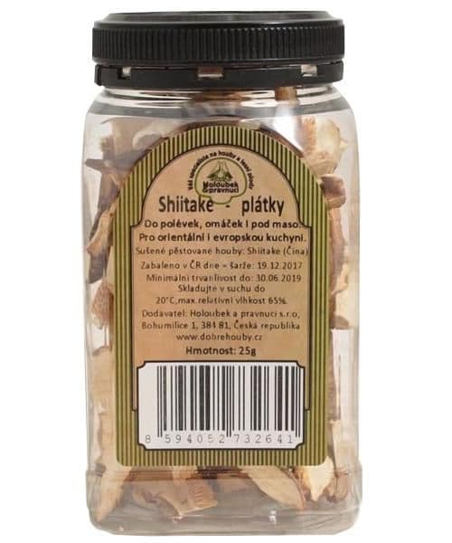 Holoubek Shii-ta-ke sušené plátky 25 g